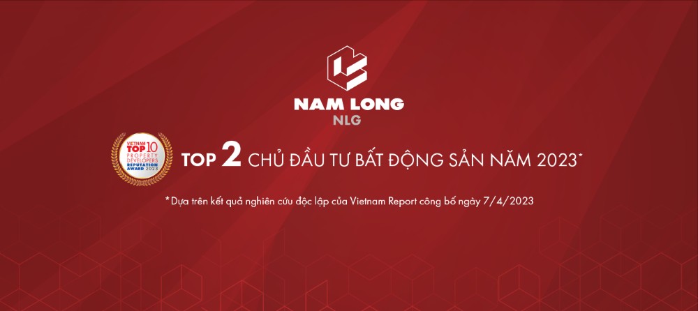 NAM LONG GROUP - Top 10 chủ đầu tư Uy tín Việt Nam 2023 Top 2